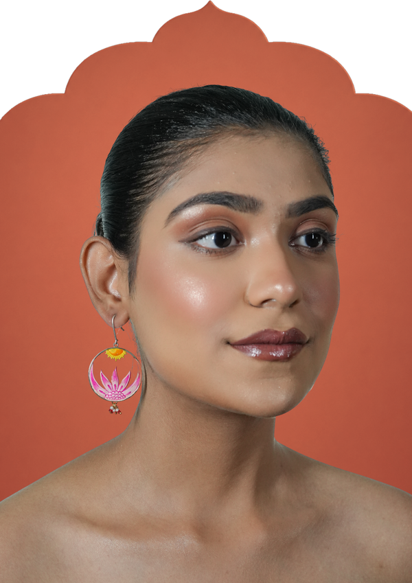 SUN N FLOWER EARRINGS
