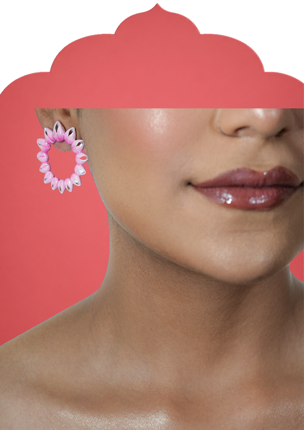 TULIP FLOWER STUDS
