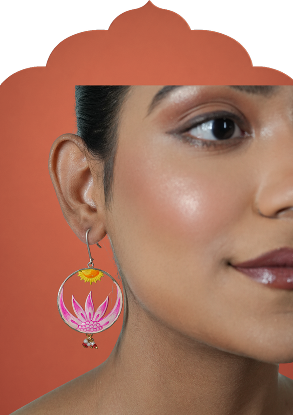 SUN N FLOWER EARRINGS